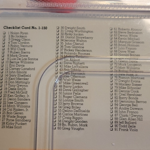 Classic Major League Baseball Trading Cards Board Game 1990 Brand New - Picture 6 of 6